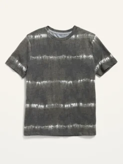 Old Navy Softest Tie-Dye Stripe Crew-Neck T-Shirt For Boys