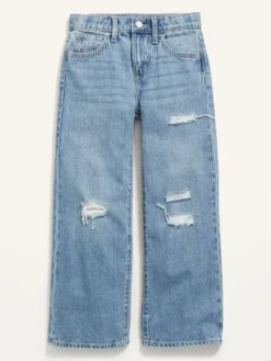 Old Navy High-Waisted Baggy Ripped Wide-Leg Jeans For Girls -Apinxe Style https3A2F2Foldnavy.gapcanada.ca2Fwebcontent2F00502F6302F7272Fcn50630727.jpg 640x