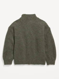 Old Navy Cozy Mock-Neck Shaker-Stitch Cocoon Sweater For Girls -Apinxe Style https3A2F2Foldnavy.gapcanada.ca2Fwebcontent2F00502F7432F4282Fcn50743428.jpg 640x