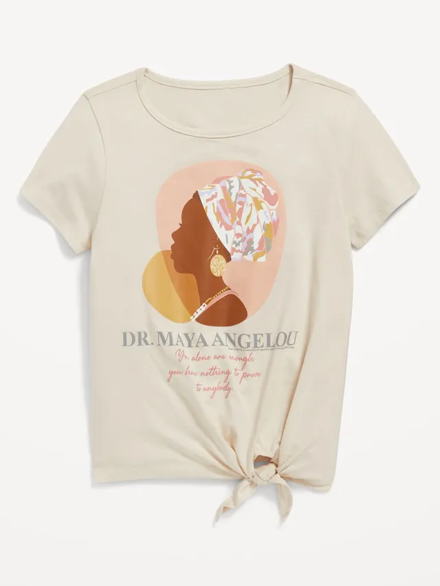 Old Navy Licensed Pop-Culture Tie-Knot T-Shirt For Girls 2 Old Navy Licensed Pop-Culture Tie-Knot T-Shirt For Girls - Image 2