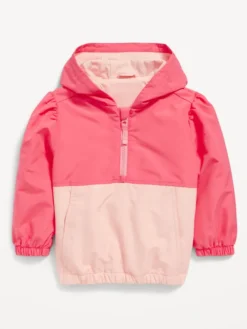 Old Navy Hooded 1/4-Zip Color-Block Pullover Windbreaker Jacket For Toddler Girls -Apinxe Style https3A2F2Foldnavy.gapcanada.ca2Fwebcontent2F00522F8482F1792Fcn52848179.jpg 640x