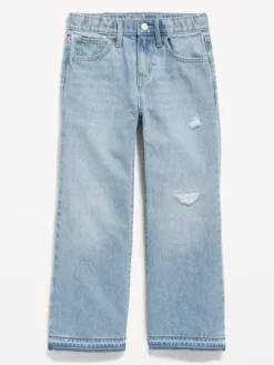Old Navy High-Waisted Baggy Ripped Wide-Leg Jeans For Girls -Apinxe Style https3A2F2Foldnavy.gapcanada.ca2Fwebcontent2F00522F8602F5712Fcn52860571.jpg 640x