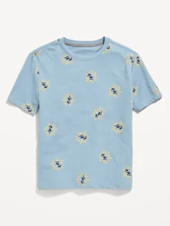 Old Navy Softest Printed Crew-Neck T-Shirt For Boys
