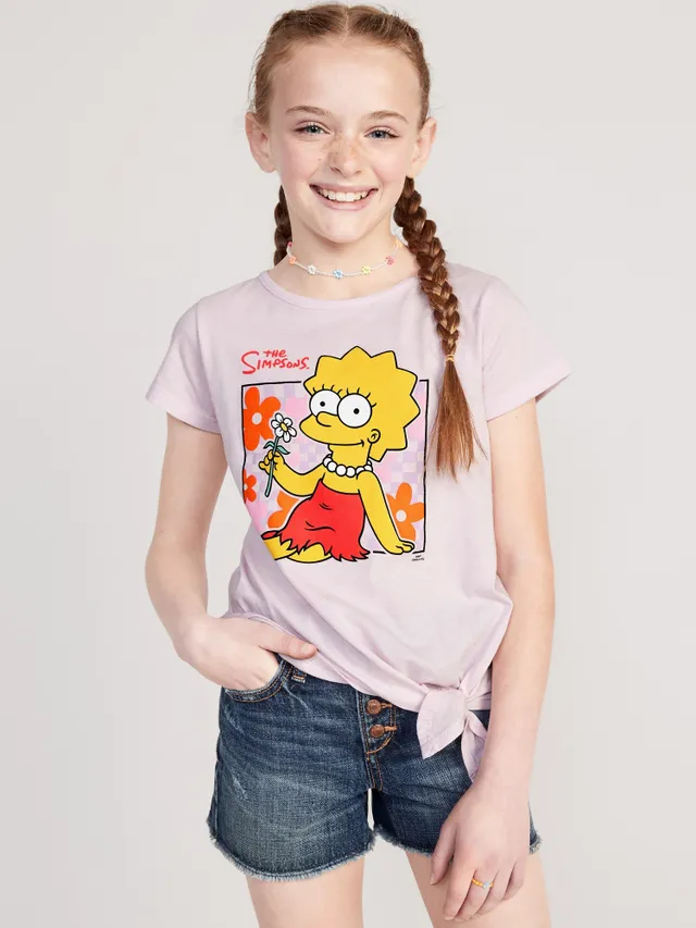 Old Navy Licensed Pop-Culture Tie-Knot T-Shirt For Girls 7 Old Navy Licensed Pop-Culture Tie-Knot T-Shirt For Girls - Image 7