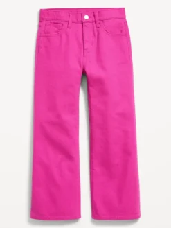 Old Navy High-Waisted Pop-Color Baggy Wide-Leg Jeans For Girls -Apinxe Style https3A2F2Foldnavy.gapcanada.ca2Fwebcontent2F00532F2512F4222Fcn53251422.jpg 640x