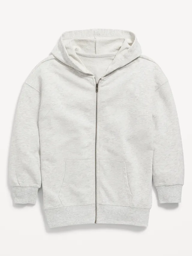 Old Navy French Terry Zip Tunic Hoodie For Girls 7 Old Navy French Terry Zip Tunic Hoodie For Girls - Image 7