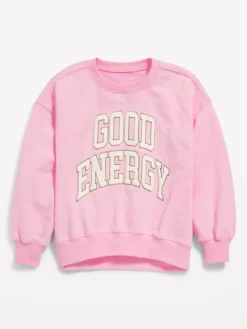Old Navy Slouchy Crew Neck Graphic Sweatshirt For Girls -Apinxe Style https3A2F2Foldnavy.gapcanada.ca2Fwebcontent2F00532F2942F8752Fcn53294875.jpg 640x