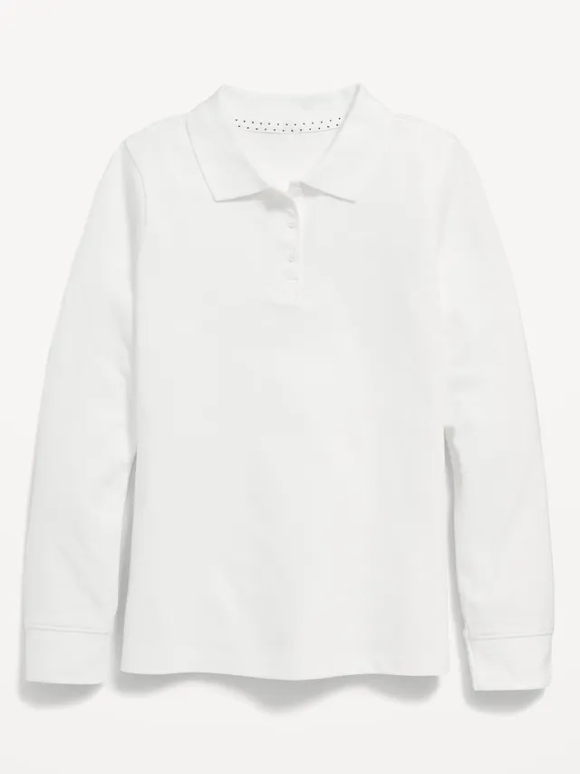 Old Navy Uniform Pique Polo Shirt For Girls 11 Old Navy Uniform Pique Polo Shirt For Girls - Image 11