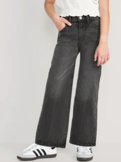 Old Navy High-Waisted Baggy Wide-Leg Jeans For Girls