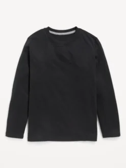 Old Navy Softest Long-Sleeve Solid T-Shirt For Boys