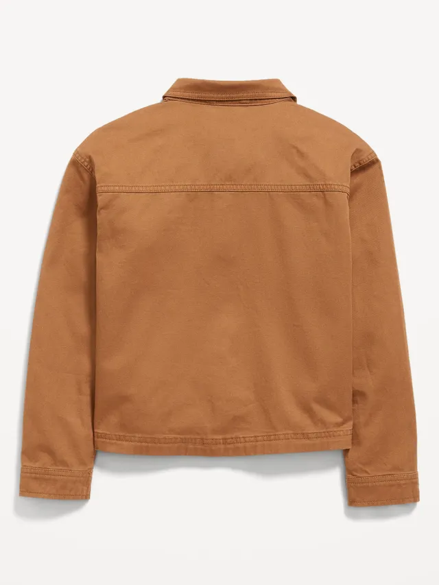 Old Navy Oversized Utility Shacket For Girls 3 Old Navy Oversized Utility Shacket For Girls - Image 3