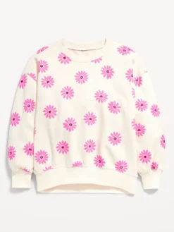 Old Navy Slouchy Crew Neck Graphic Sweatshirt For Girls -Apinxe Style https3A2F2Foldnavy.gapcanada.ca2Fwebcontent2F00532F5922F4962Fcn53592496.jpg 640x