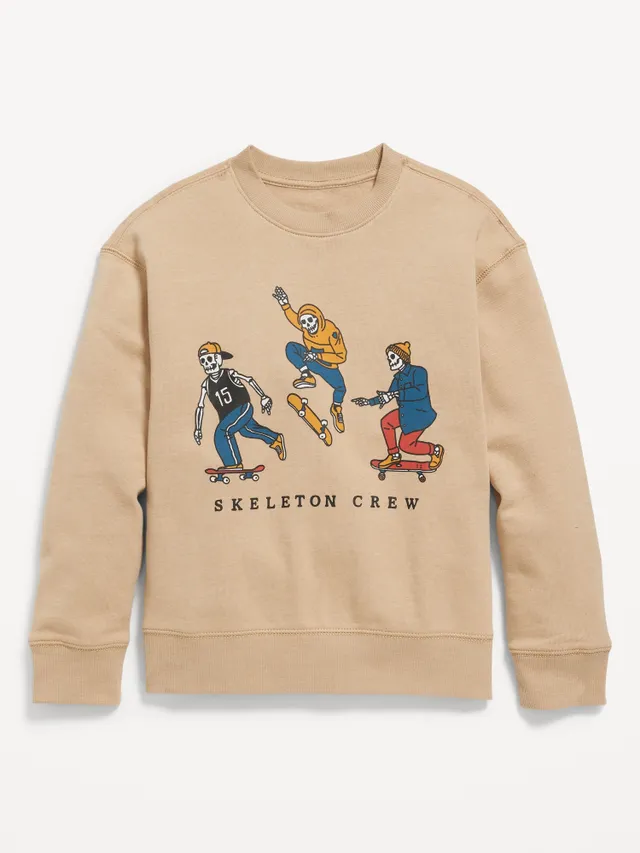 Old Navy Crew-Neck Graphic Sweatshirt For Boys 5 Old Navy Crew-Neck Graphic Sweatshirt For Boys - Image 5