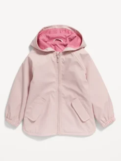 Old Navy Water-Resistant Hooded Jacket For Toddler Girls