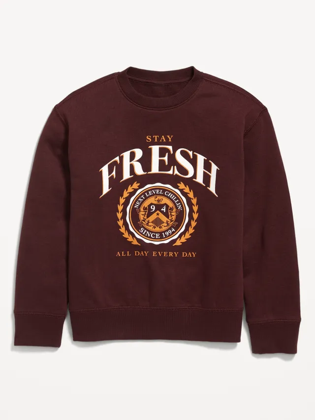 Old Navy Crew-Neck Graphic Sweatshirt For Boys 11 Old Navy Crew-Neck Graphic Sweatshirt For Boys - Image 11