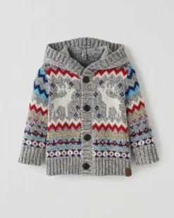 Baby Fair Isle Hoodie Sweater