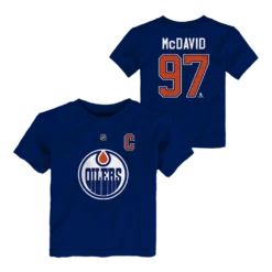Infant Edmonton Oilers Outerstuff Connor McDavid Player T Shirt