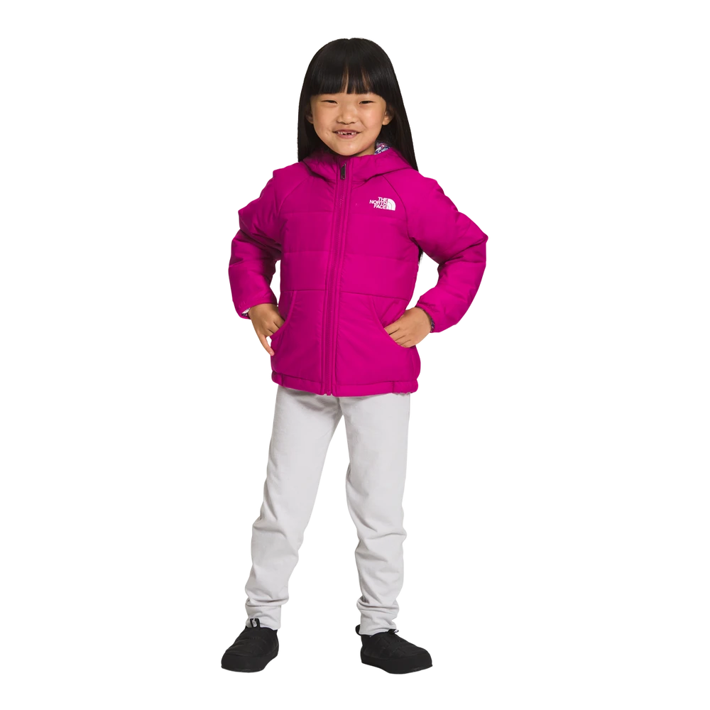 The North Face Toddler Girls' Perrito Reversible Jacket 1 The North Face Toddler Girls' Perrito Reversible Jacket