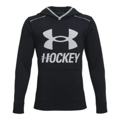 Under Armour Boys' Hockey Graphic Hoodie Kids' Pullover Kangaroo Pocket