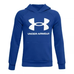 Under Armour Boys' Rival Hoodie Kids' Pullover Fleece Lightweight Kangaroo Pocket